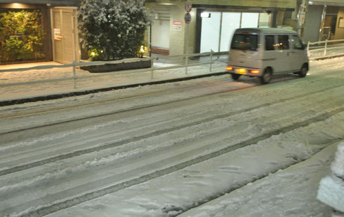 東京も大雪警報