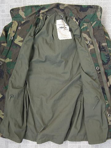 リーフパターンM65フィールドジャケット