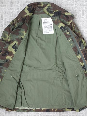 リーフパターンM65フィールドジャケット