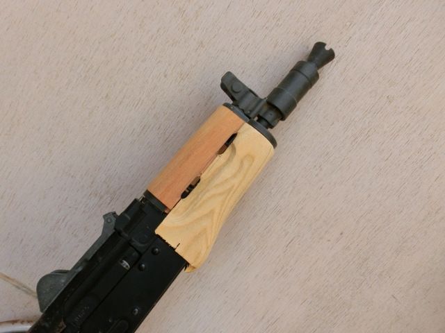 次世代AKS74U用ウッドハンドガードの製作とタクティカルウッドグリップの製作！