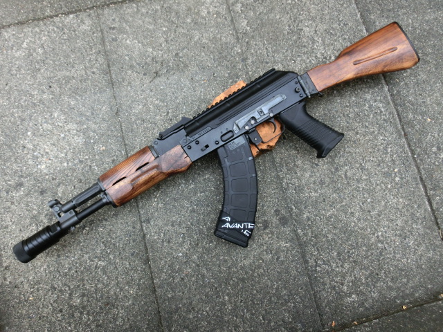 次世代AKS74N用ウッドハンドガードの製作！
