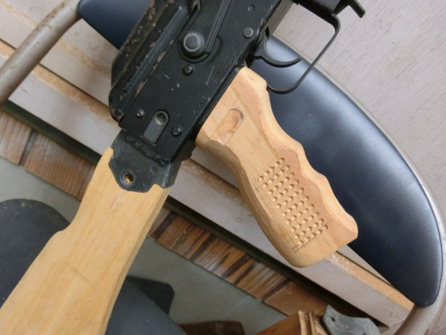 次世代AKS74N用ウッドストックの製作！