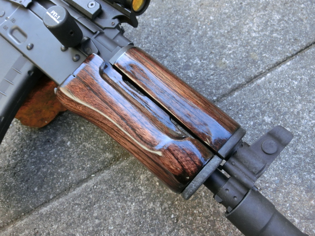 ご依頼を頂いたハンドガード製作AKS74N！