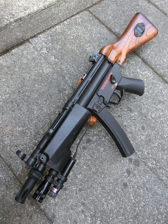 マルイ　MP5用ウッドストックの完成とスタンダードAK用ウッドストックの製作！