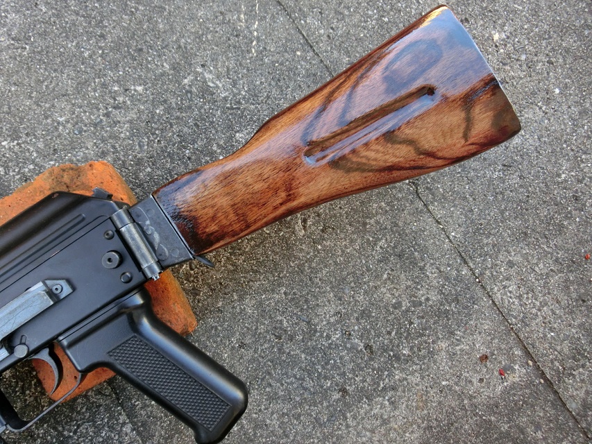 KSC AKS74Uハンドガードの製作と次世代AKS74Nウッドハンドガードの製作！