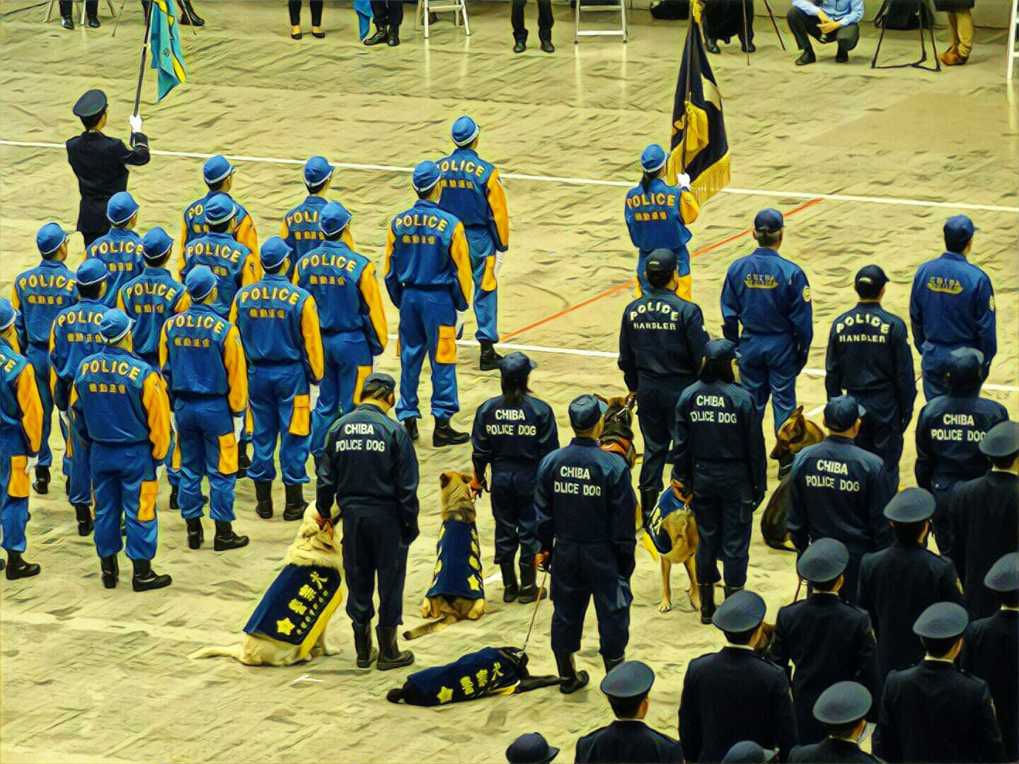 1.16. 千葉県警の視閲式へ行ってきた2018