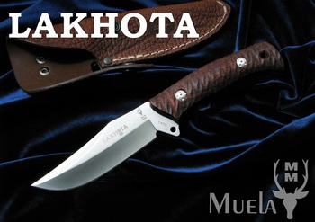 Muela/ムエラ LAKHOTA-12R ラコタ/コーラル シースナイフ 　入荷