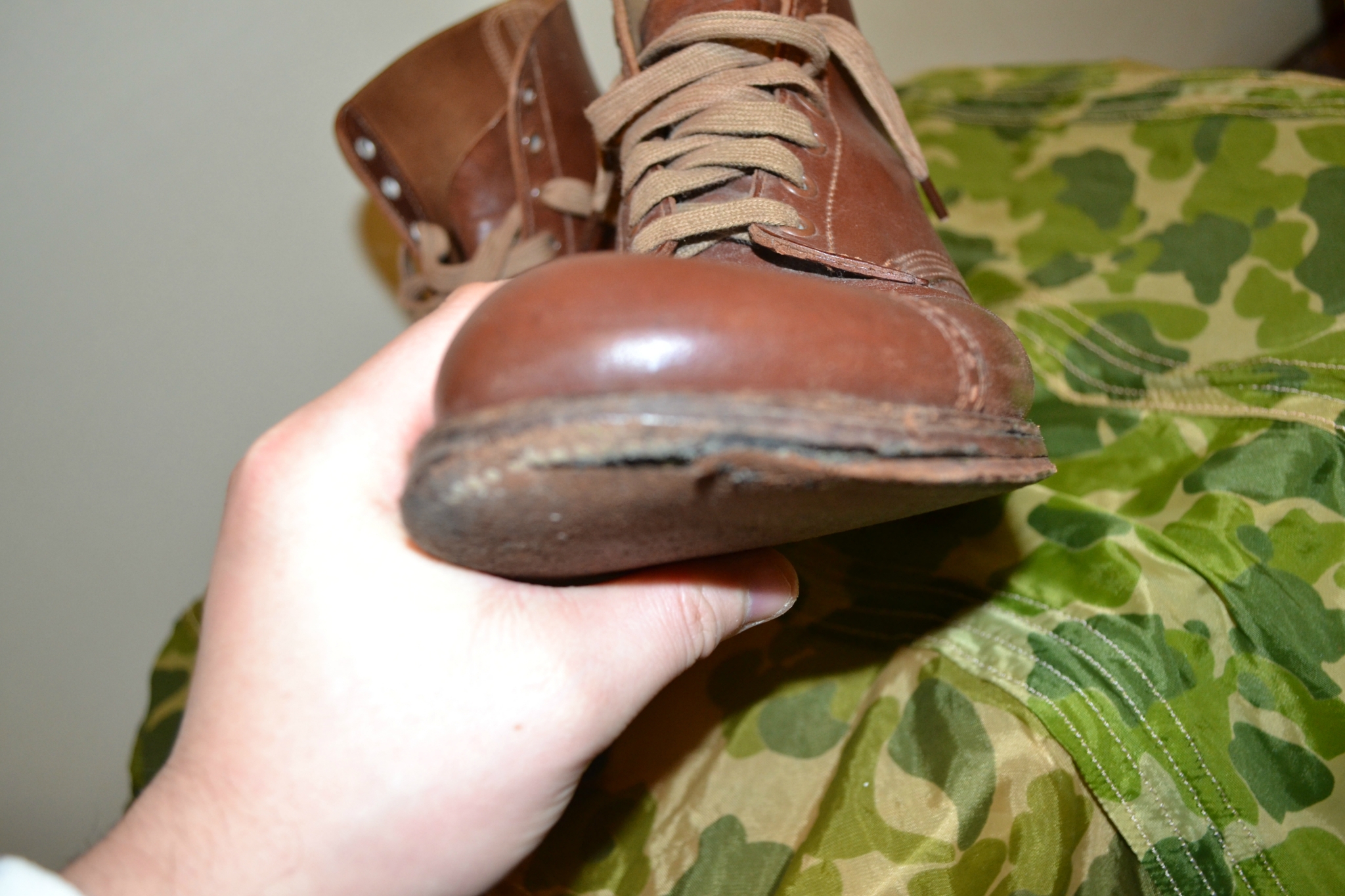 再生・復活　u.s army service shoes type1 all sole