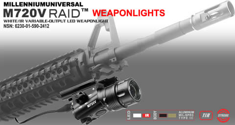 GW 特価！！SF M720V RAID IR LED WEAPON LIGHT BLACK