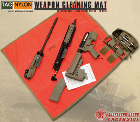 WEAPON CLEANING MAT