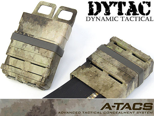 DYTAC製 Water Transfer FAST Magazine Holster 2個セット（M4マガジン対応） 〈A-TACS迷彩〉DY-WT08-AT