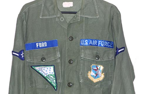 60〜70年代の米空軍ユーティリティ・シャツ