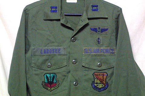 80年代の米空軍ユーティリティ・シャツ／その2？