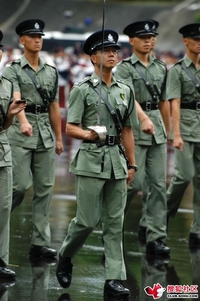 香港警察夏服