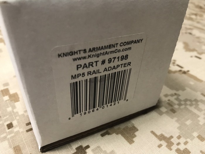 実物 KAC Knight`s MP5 RAS ハンドガード HK94 HK53 のご紹介