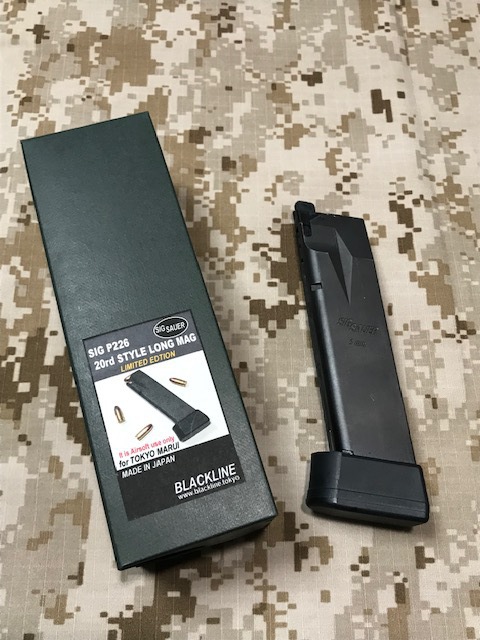 BLACK LINE SIG P226 early style grip for 東京マルイ用 のご紹介