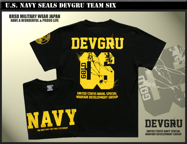 NAVY SEALs DEVGRU 06Tシャツ ☆再入荷しました☆ BLACK