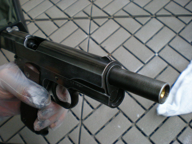 マルイ　M1911A1　ガバメント　　ビンテージ　バトルダメージ　ウェザリング　塗装　カスタム