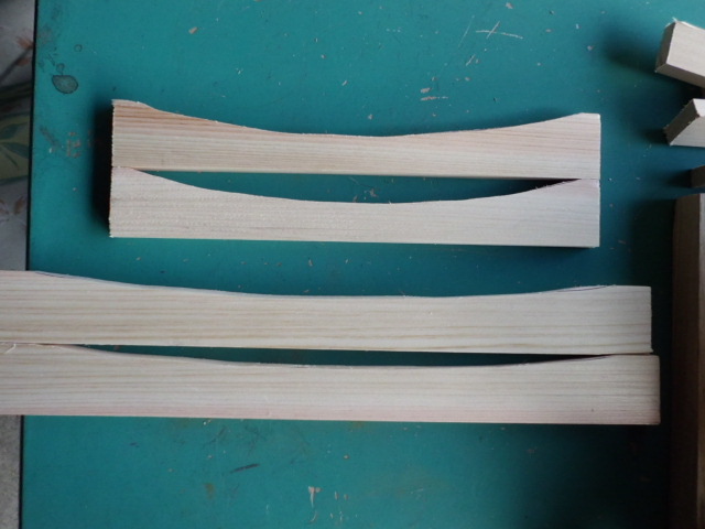 昭五式背嚢の製作①木枠