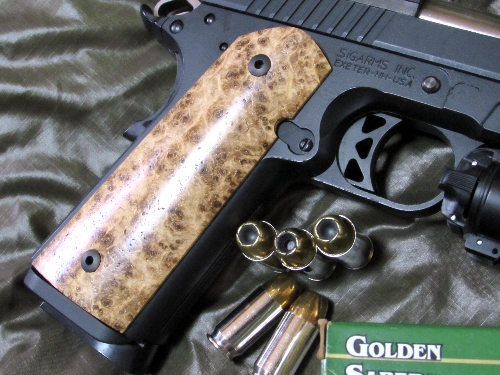 1911 Exotic wood Grips