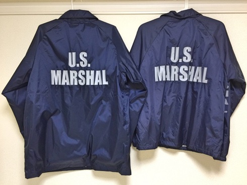 USMSレイドジャケット　アメリカ製品あるある|дﾟ)