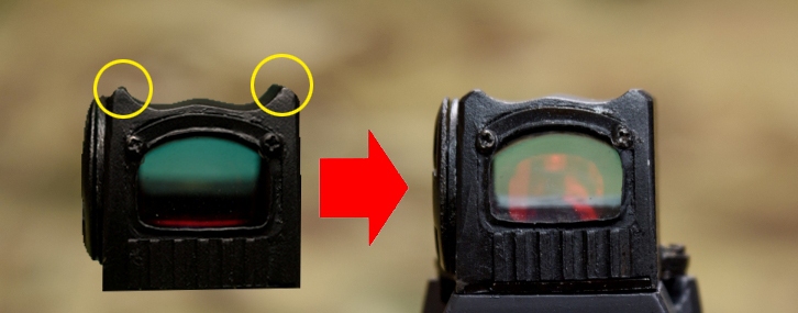 SHIELD RDS for ELCAN SPECTER のでっち上げ Part.5 (最終項の2) SHIELD RDS for ELCAN SPECTER のでっち上げ Part.5 (最終項の2)