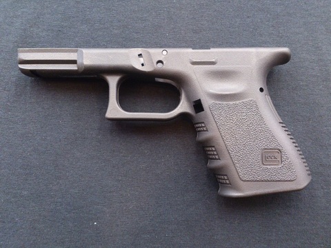 KJ WORKS GLOCK19/23用 リアル刻印 オリジナルフレーム