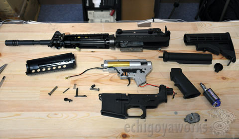 M4A1 AEG Disassembly