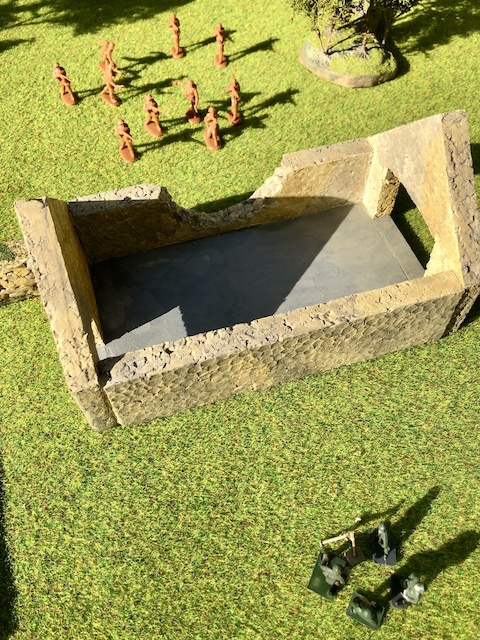 ミニチュアモデルによるウォーゲーム<砲撃アクションその3/観測所と観測班> ミニチュアモデルによるウォーゲーム<砲撃アクションその3/観測所と観測班>