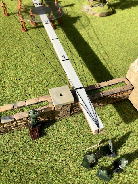 ミニチュアモデルによるウォーゲーム<砲撃アクションその3/観測所と観測班> ミニチュアモデルによるウォーゲーム<砲撃アクションその3/観測所と観測班>