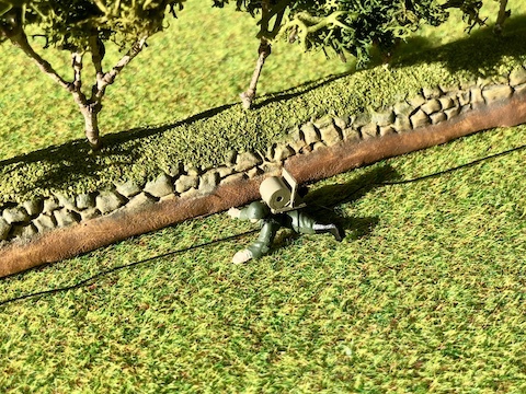 ミニチュアモデルによるウォーゲーム<砲撃アクションその3/観測所と観測班> ミニチュアモデルによるウォーゲーム<砲撃アクションその3/観測所と観測班>