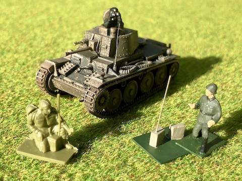 ミニチュアモデルによるウォーゲーム<砲撃アクションその3/観測所と観測班> ミニチュアモデルによるウォーゲーム<砲撃アクションその3/観測所と観測班>