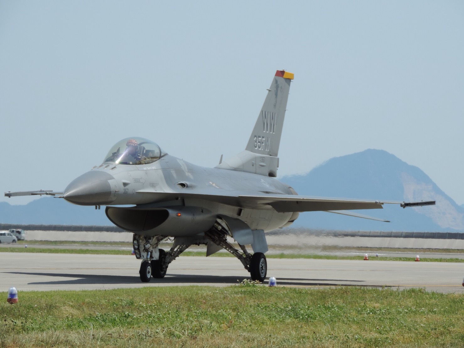 岩国フレンドシップデー2018 PACAF F-16 Demo Flight 〜午前の部〜