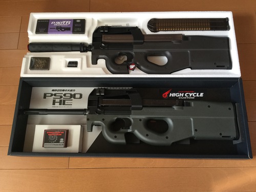 東京マルイ FN P90 TR、FN PS90 比較