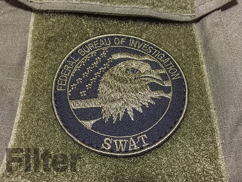 FBI SWAT TEAM パッチ！