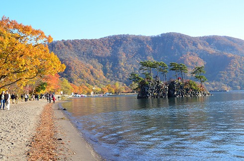 蔦沼と十和田湖の紅葉2014