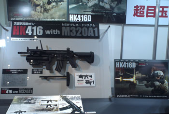 ホビーショー2012　HK416みてきました♪
