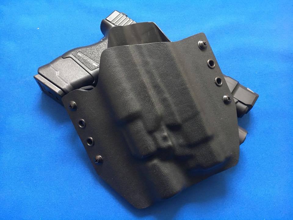 G26アドバンス用ライト付きパンケーキホルスター