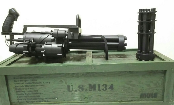 MULE （CAW） M134 ミニガン