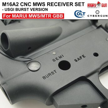 Angrygun マルイ MWS用M16A2 CNCレシーバーキット