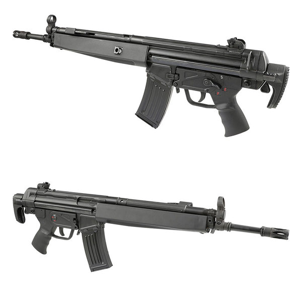 汎用性の高い5.56mm×45弾薬モデル！LCT HK33A3 AEG (JP Ver.)