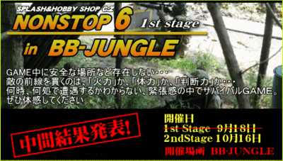 「NONSTOP6-BB 1st Stage」中間発表