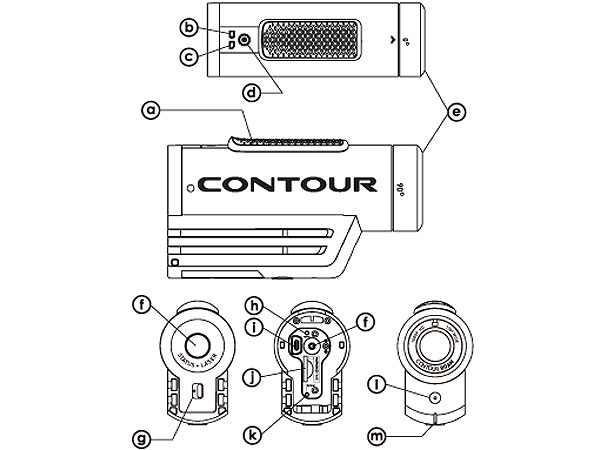 Contour ROAM 防水機能付き!! 超高性能小型ハイビジョンビデオカメラ 3