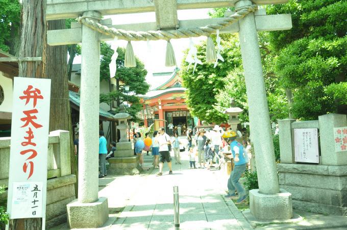 菅原神社の弁天祭り