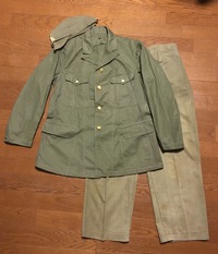 日本海軍 下士官兵略衣(昭19制)その4及び下士官兵第三種軍装着装写真