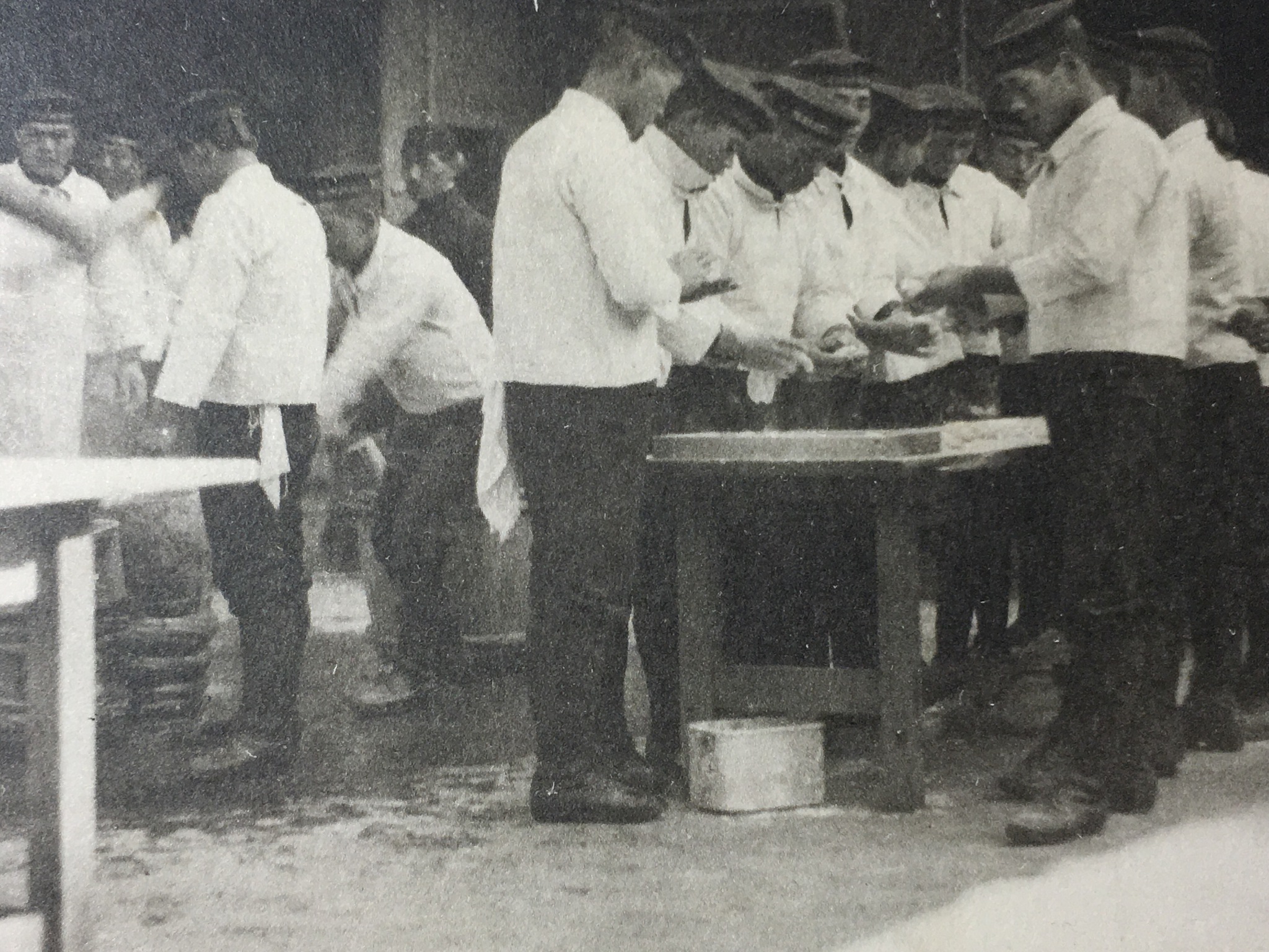 日本海軍 食缶 大/小 日本海軍 食缶 大/小