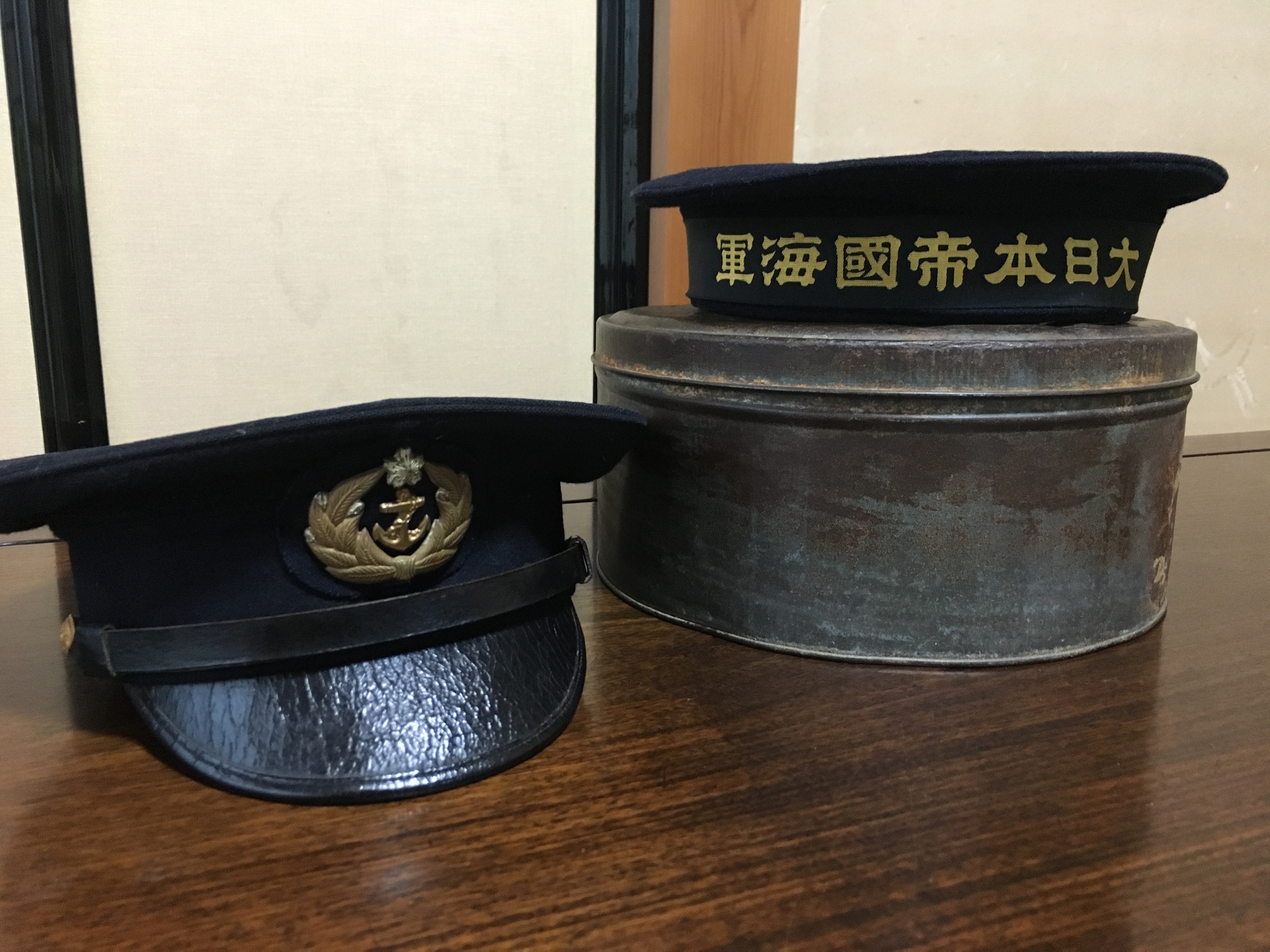 日本海軍 下士官軍帽(昭7/昭17制)