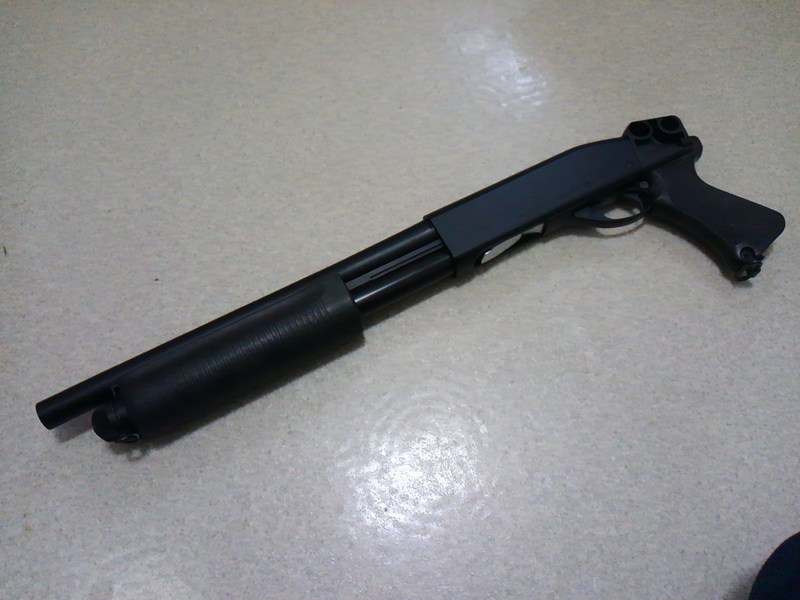 装備紹介・改: Remington M870 Stockless