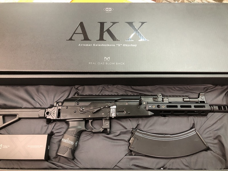 話題の新型AK GBB【AKX】入荷しました！