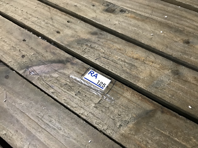 JSCのバミリ補修 JSCのバミリ補修